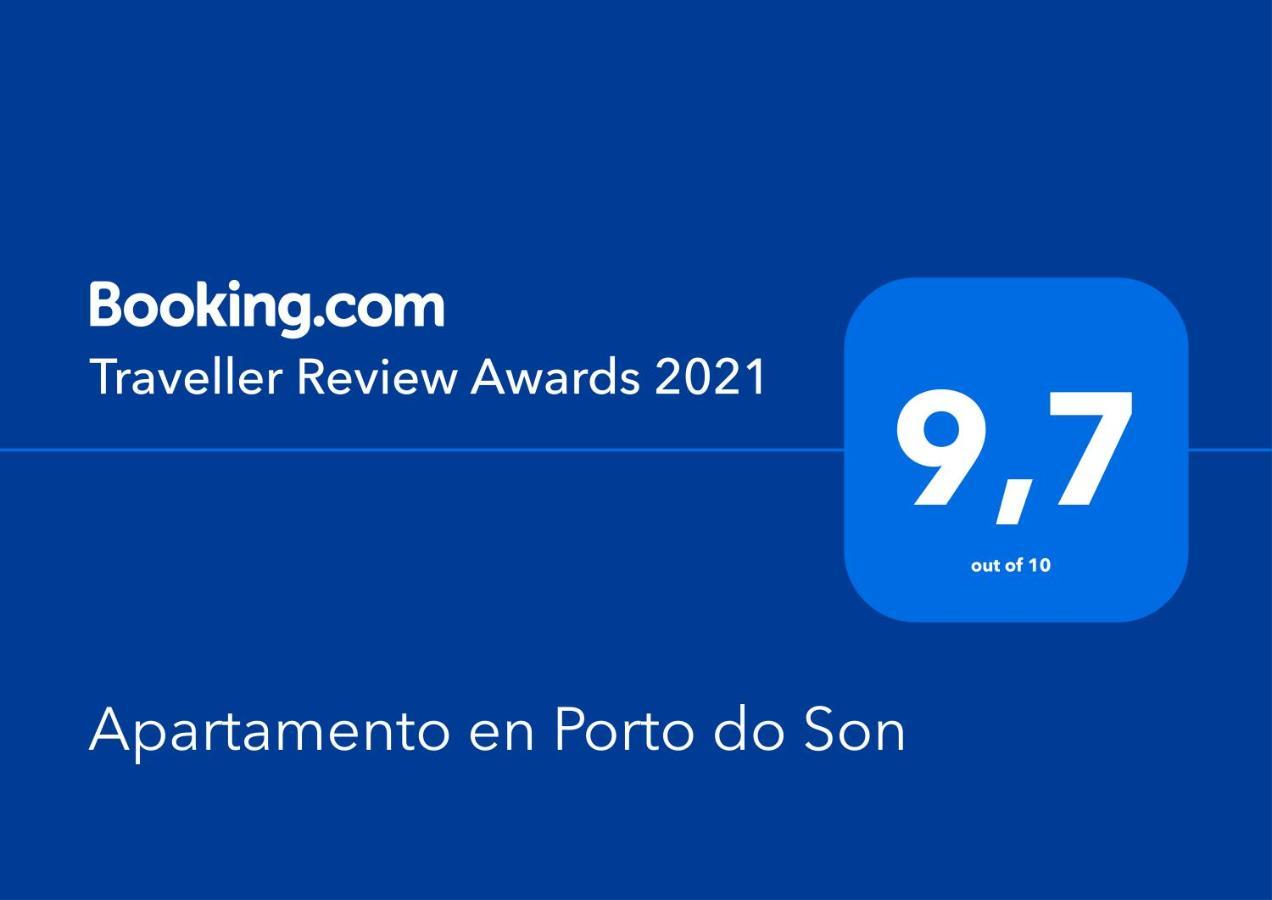 Apartamento En Porto Do Son Con Garaje Экстерьер фото