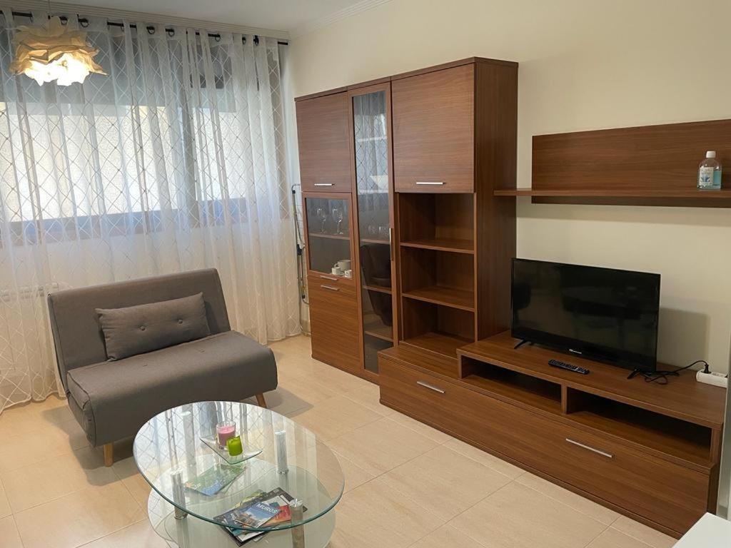 Apartamento En Porto Do Son Con Garaje Экстерьер фото