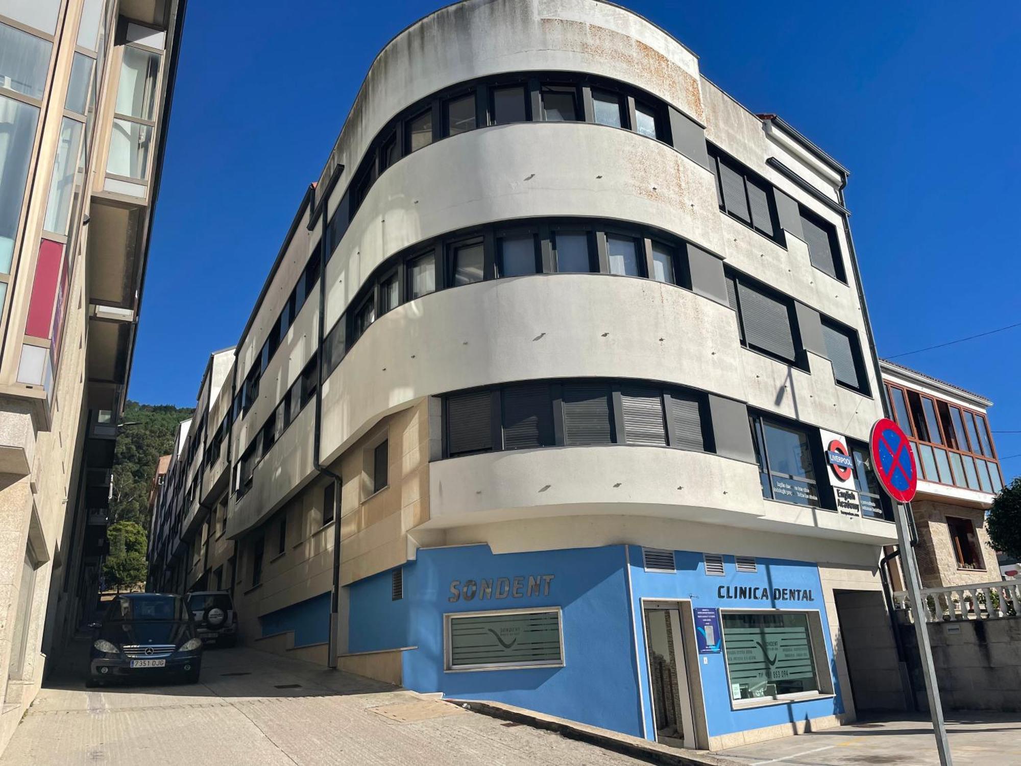 Apartamento En Porto Do Son Con Garaje Экстерьер фото