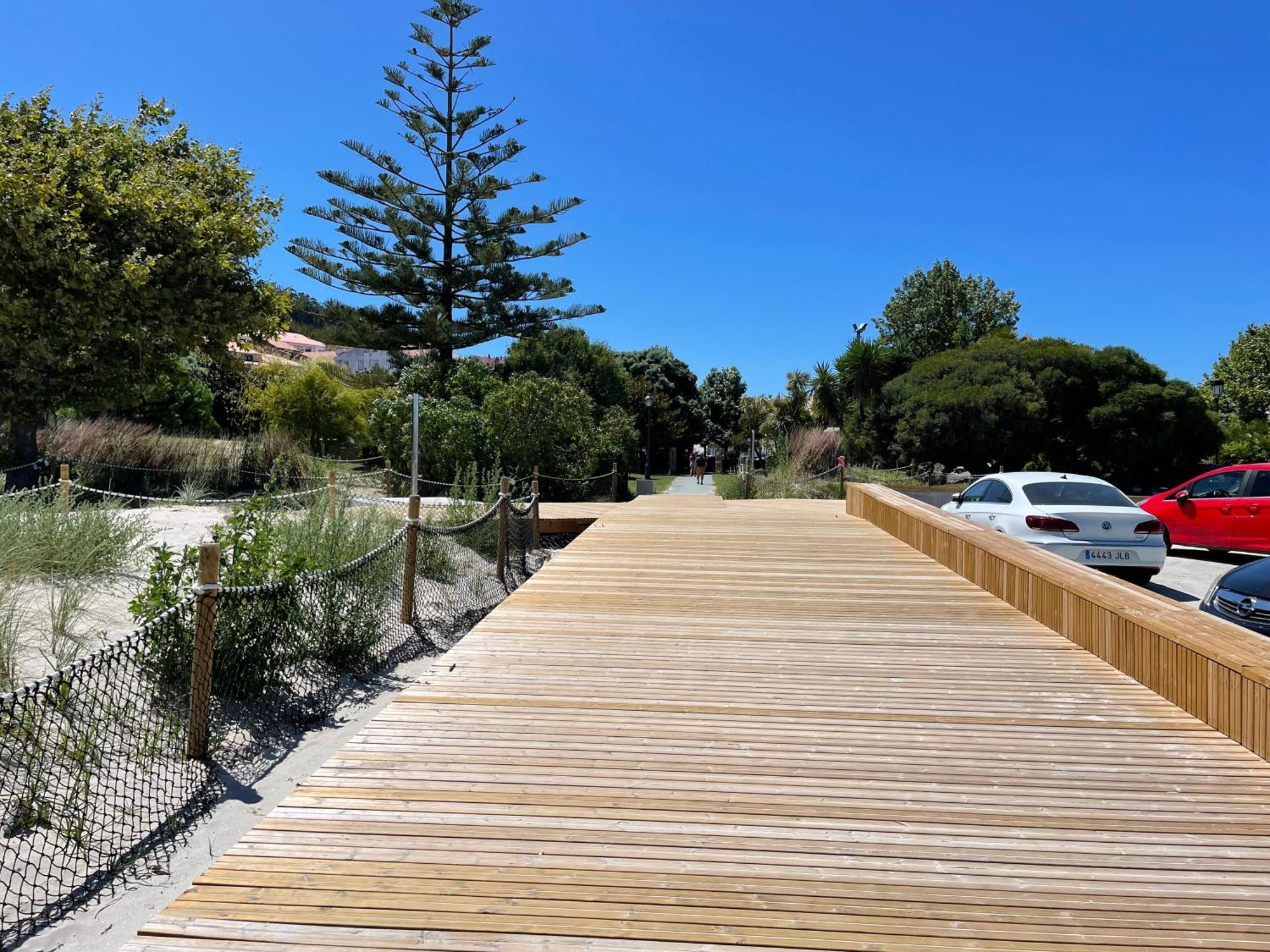 Apartamento En Porto Do Son Con Garaje Экстерьер фото